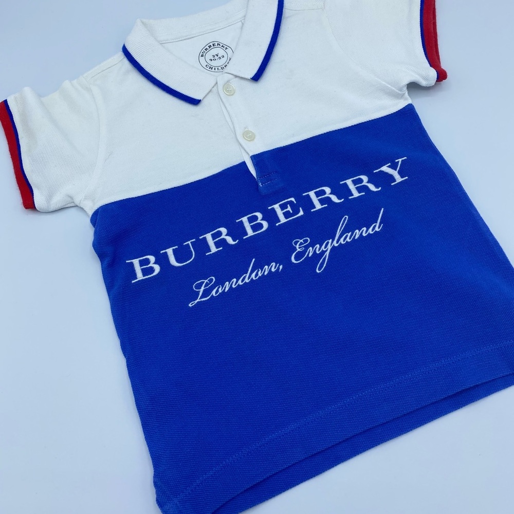Burberry kids polo shirt